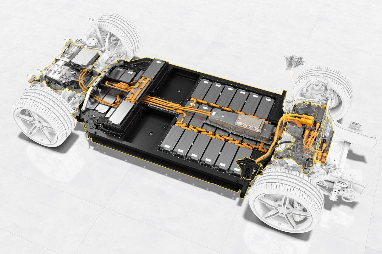 Batterie per auto elettrica