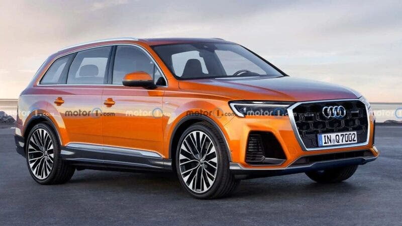 Audi Q7 2024 render