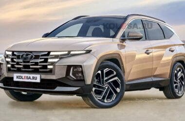 Hyundai Tucson 2024 render