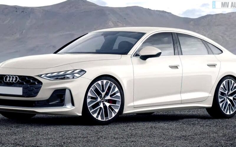 Audi A5 render