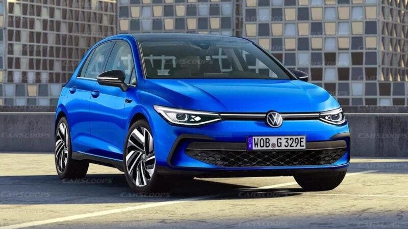 Volkswagen Golf 2024 render