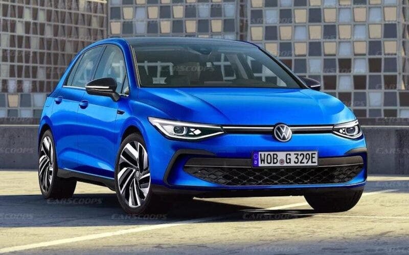 Volkswagen Golf 2024 render