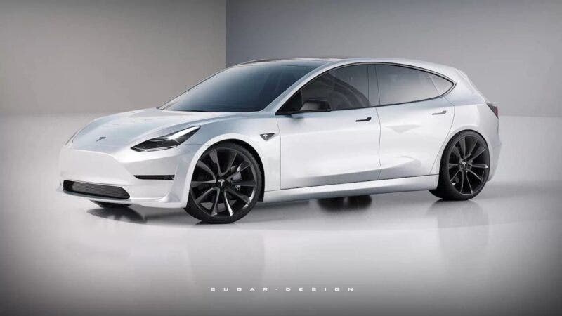 Tesla Model 2 render