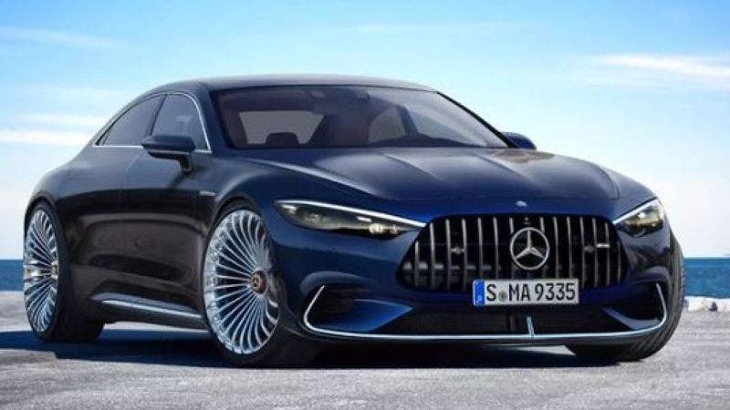 mercedes classe F 2026 rendering