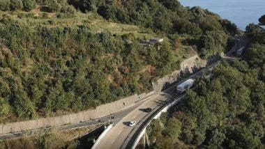 Autostrade italiane, monitoraggio con i droni