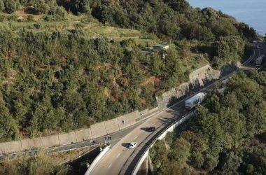 Autostrade italiane, monitoraggio con i droni