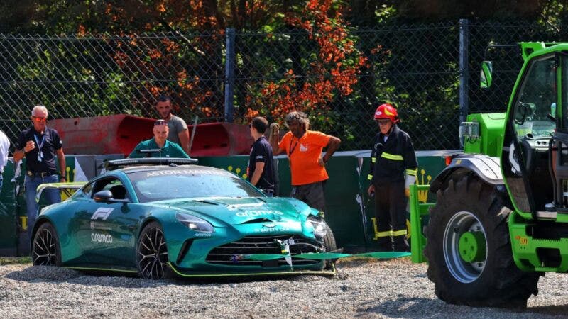 Aston Martin Vantage safety car a monza