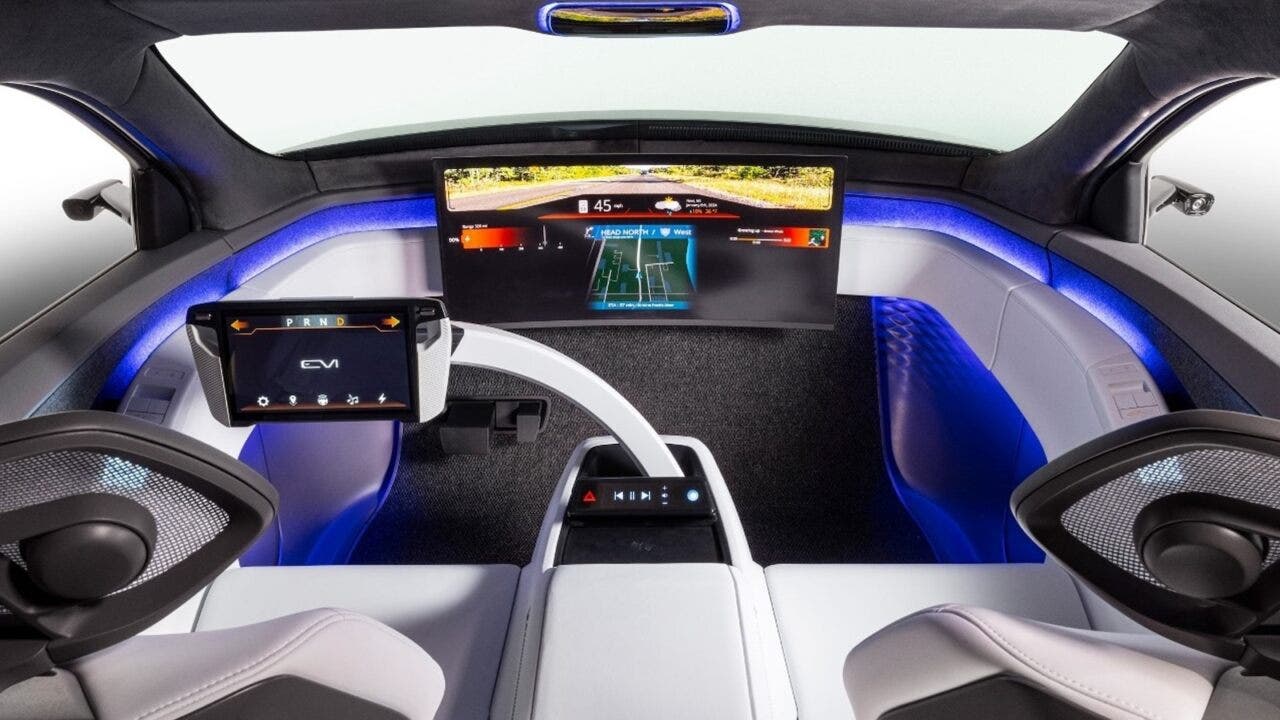 Electric Vehicle Interior concept yanfeng