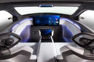 Electric Vehicle Interior concept yanfeng