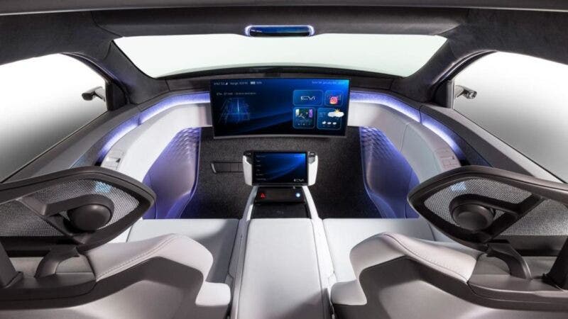 Electric Vehicle Interior concept yanfeng