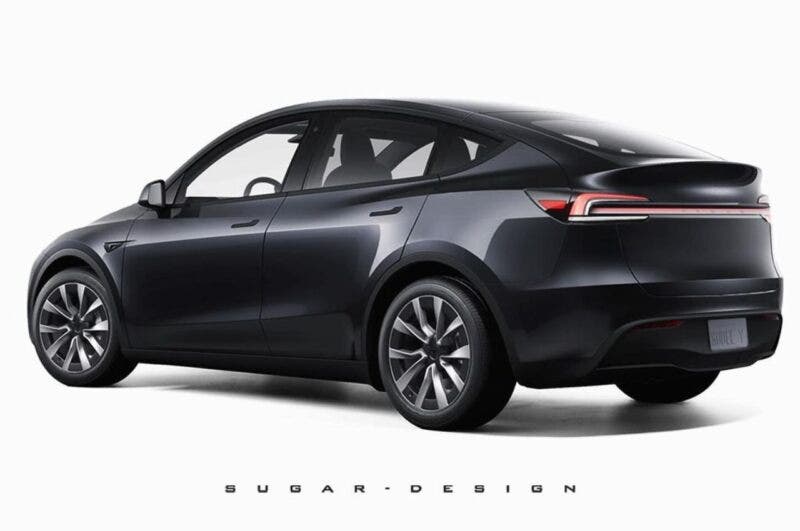 Tesla Model Y Juniper render