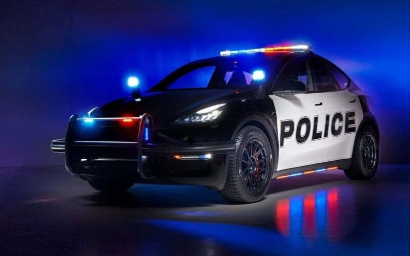 Tesla Model Y Police