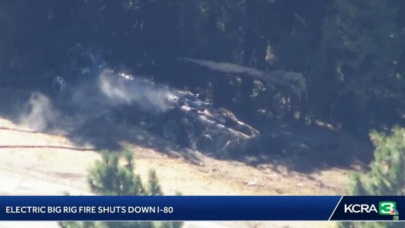 Tesla Semi incidente