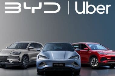 Uber collabora con BYD