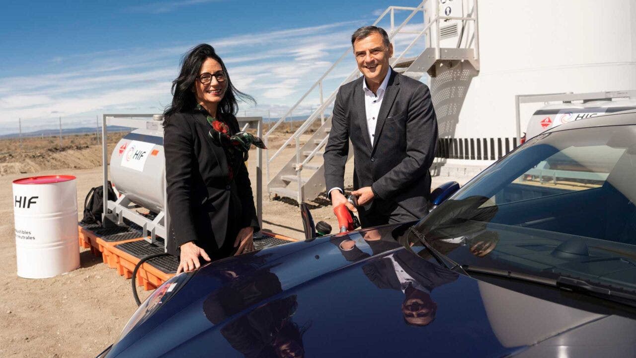 stabilimento per e-fuel Porsche