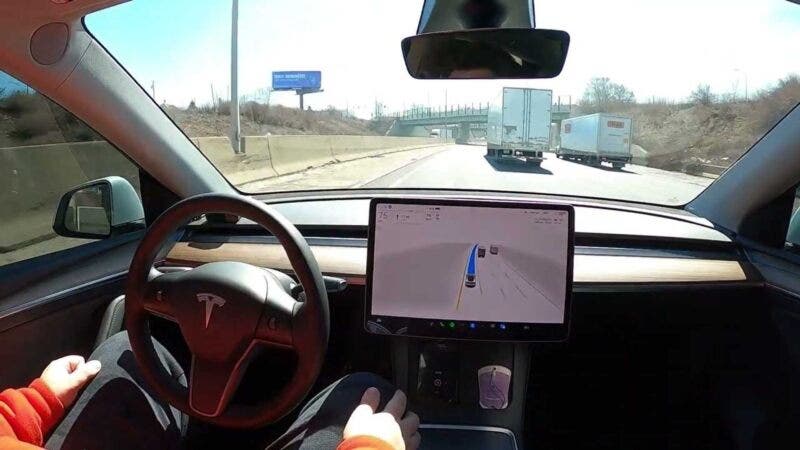 Full Self Driving Tesla