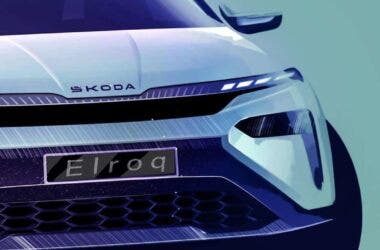 Skoda Elroq design dei bozzetti