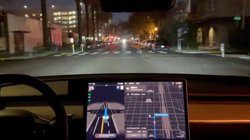 full self-driving tesla