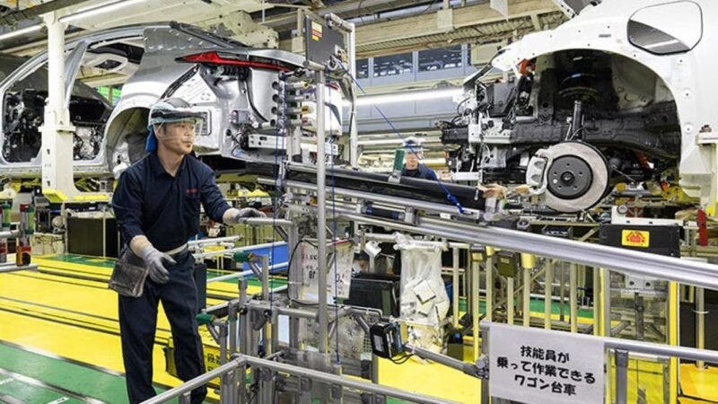 produzione auto toyota