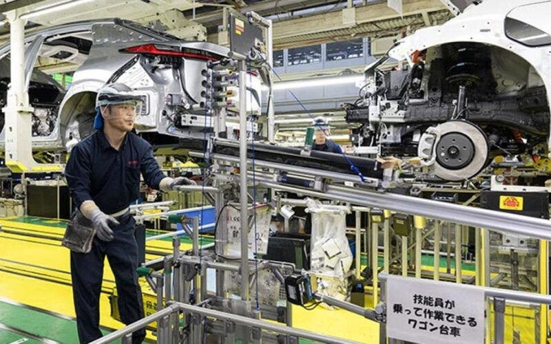 produzione auto toyota