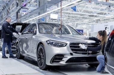 Mercedes Classe S, produzione