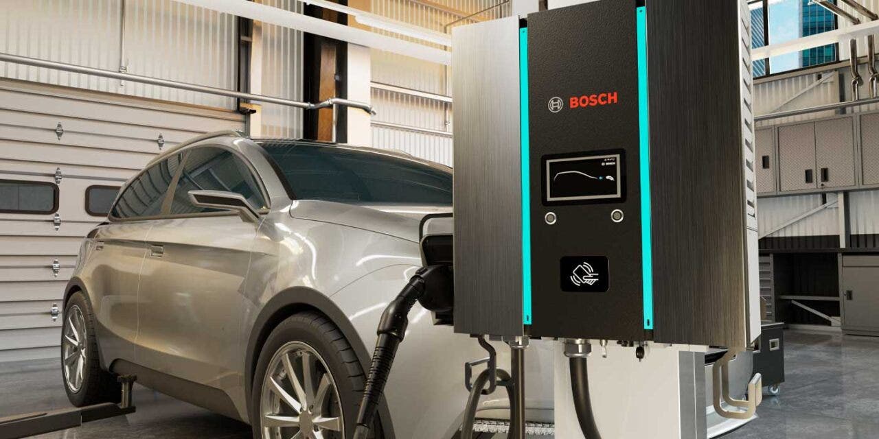 stazione di ricarica auto elettriche Bosch