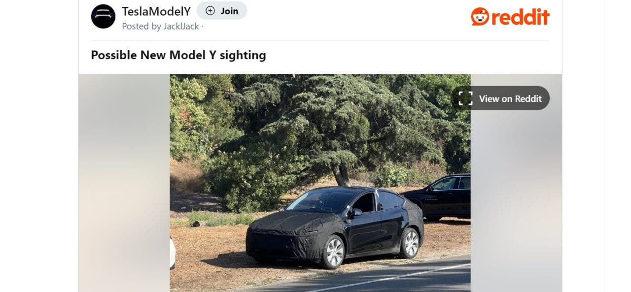 tesla model y juniper