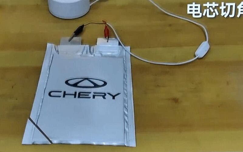 Chery batteria stato solido