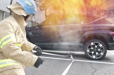 EV Drill Lance sistema antincendio auto elettriche