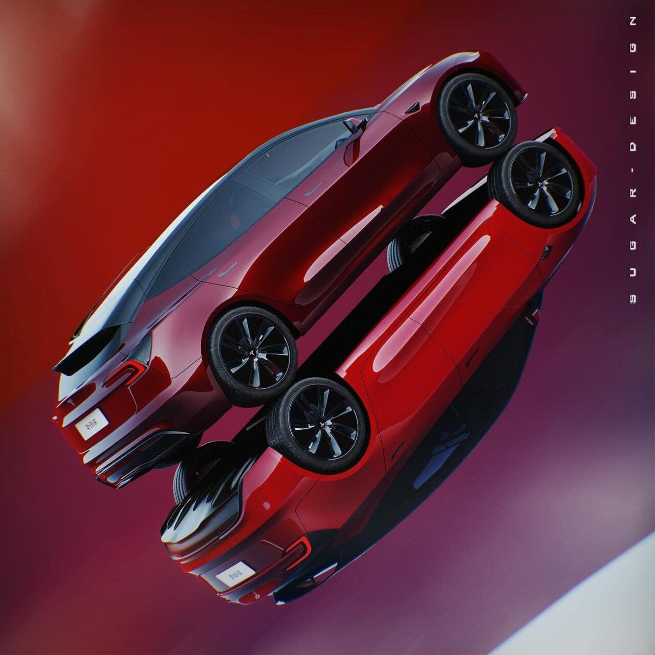 Tesla Model 2 render