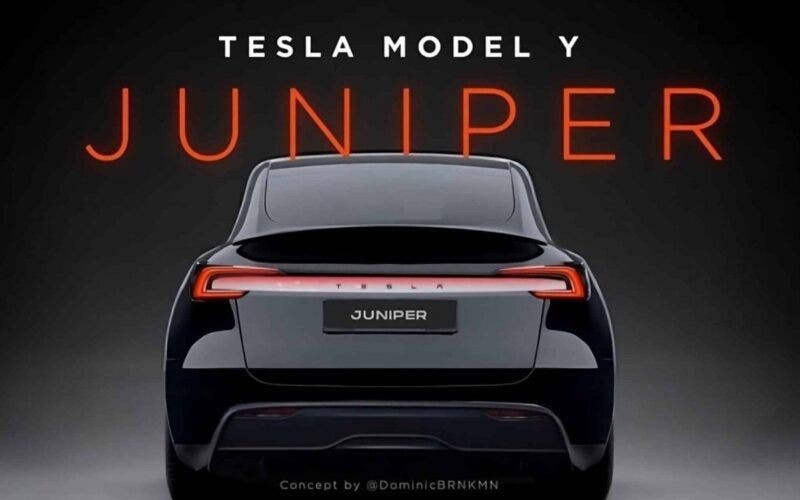 Tesla Model Y Juniper render