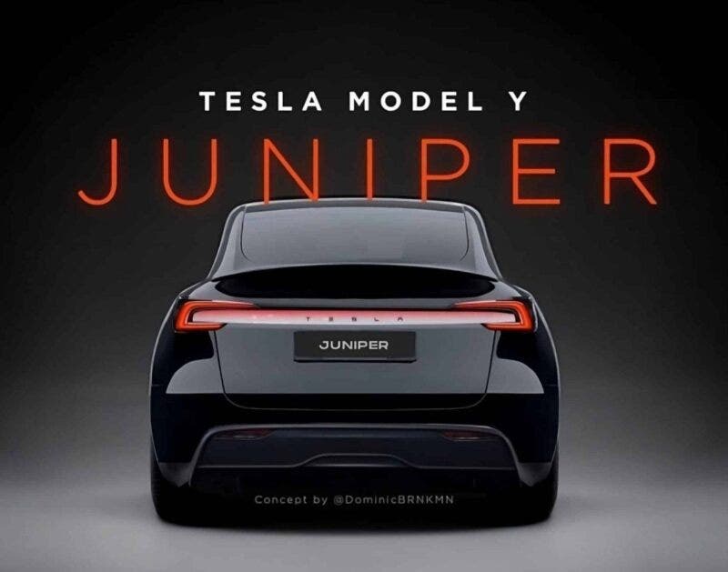 Tesla Model Y Juniper render