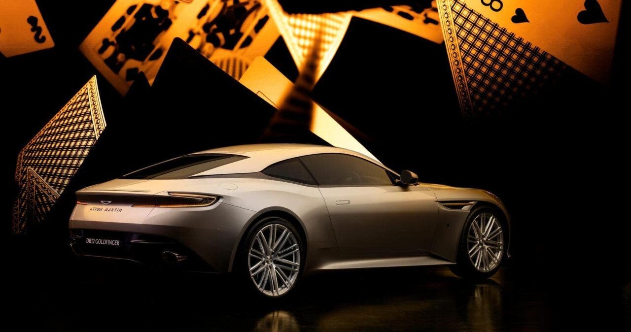 aston martin DB12 Goldfinger Edition