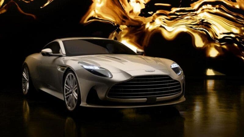 aston martin DB12 Goldfinger Edition