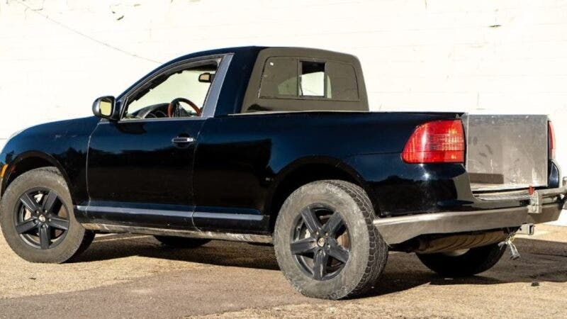 Porsche Cayenne pick-up, the rad factory