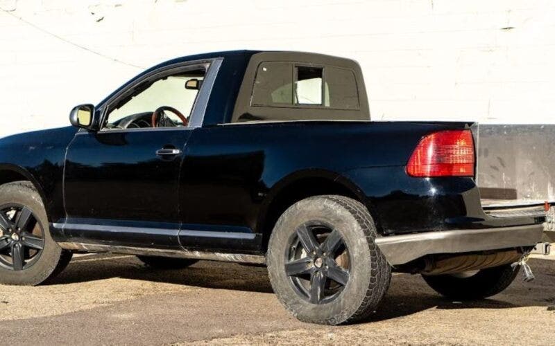 Porsche Cayenne pick-up, the rad factory