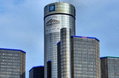 renaissance center di general motors a detroit