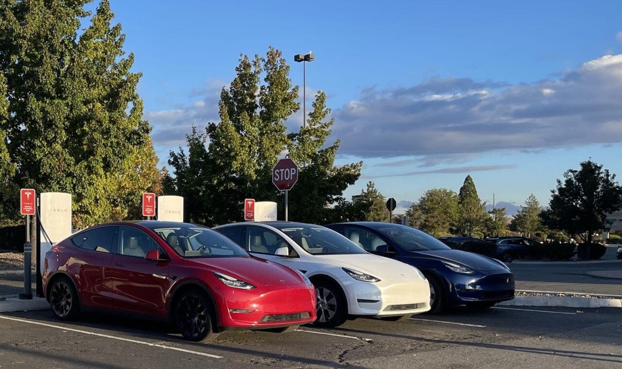 tesla supercharger