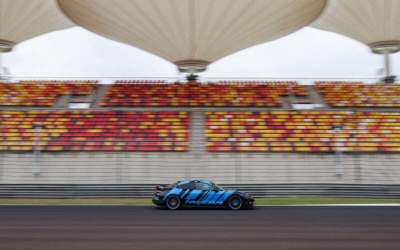 Porsche Taycan Turbo GT a shanghai