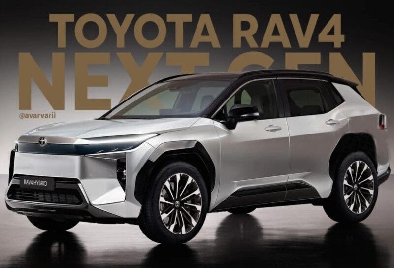 Toyota RAV4 render 2026