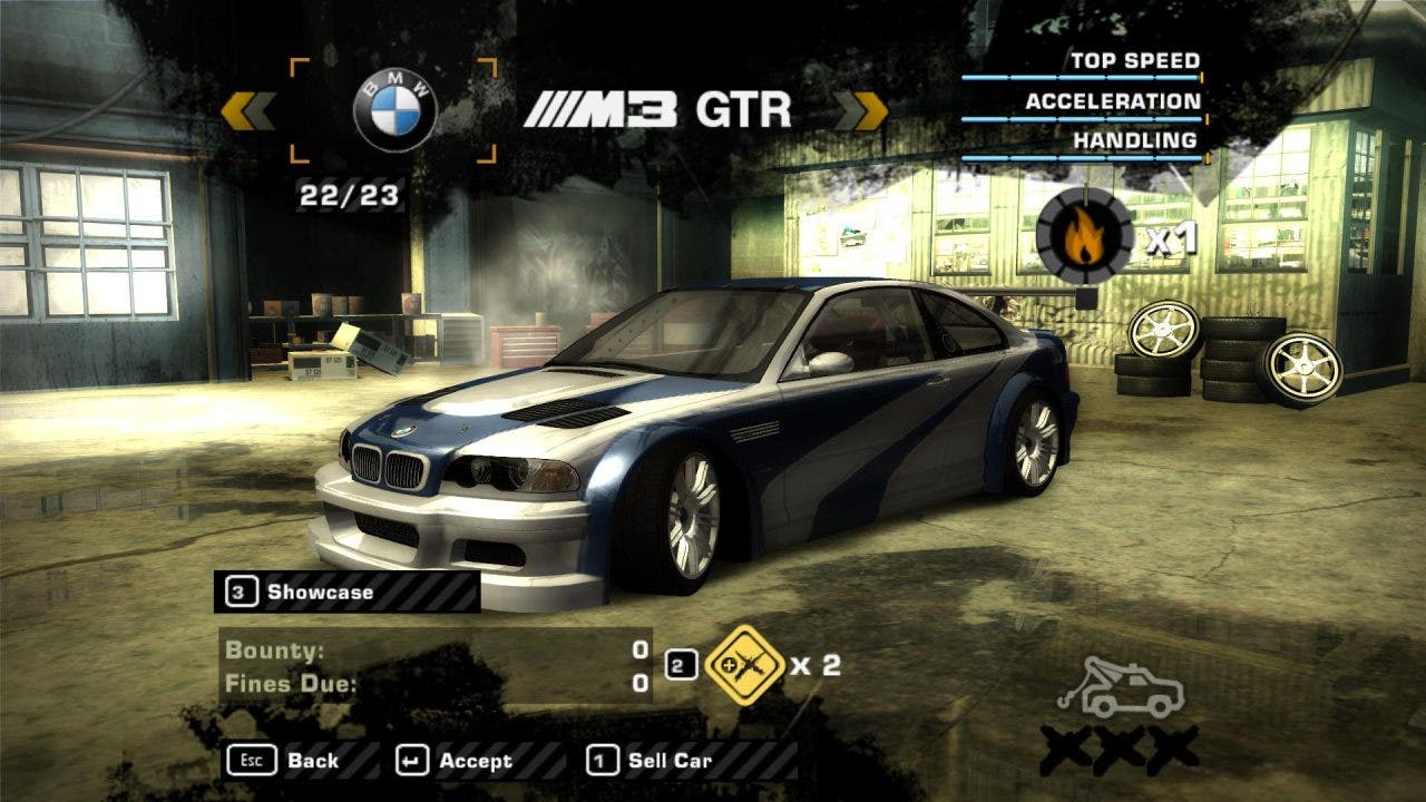 bmw m3 gtr NEED FOR SPEED most wanted