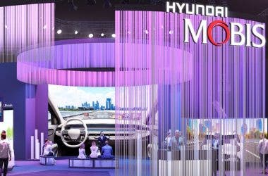 Hyundai Mobis presentazione del display, render