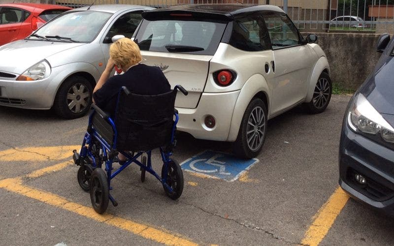 Parcheggio disabili