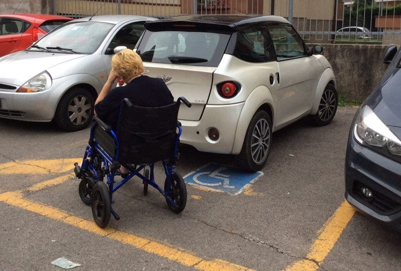 Parcheggio disabili