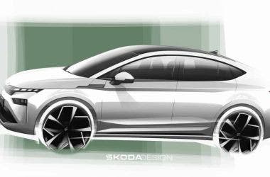 Skoda Enyaq render 2025