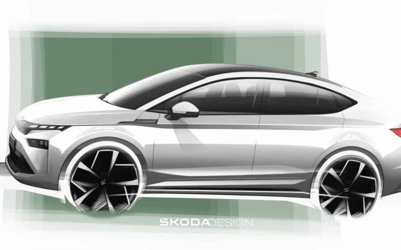 Skoda Enyaq render 2025