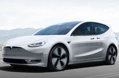 Tesla Model Q rendering