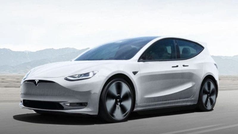 Tesla Model Q rendering