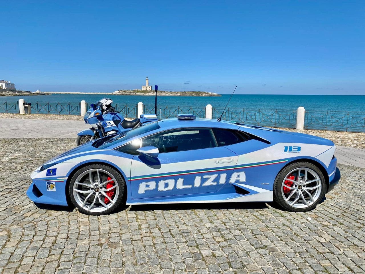 lamborghini gallardo della polizia