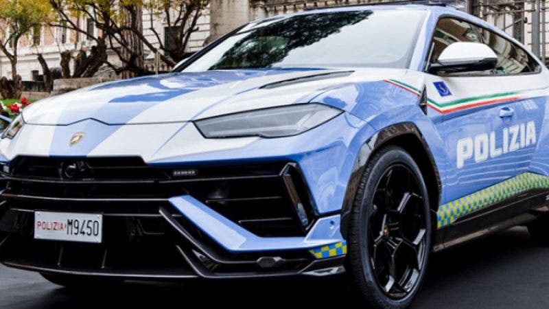 polizia di stato, lamborghini urus performante